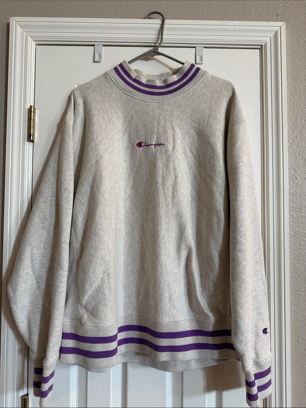 Champion Reverse Weave Mock Neck Sweatshirt